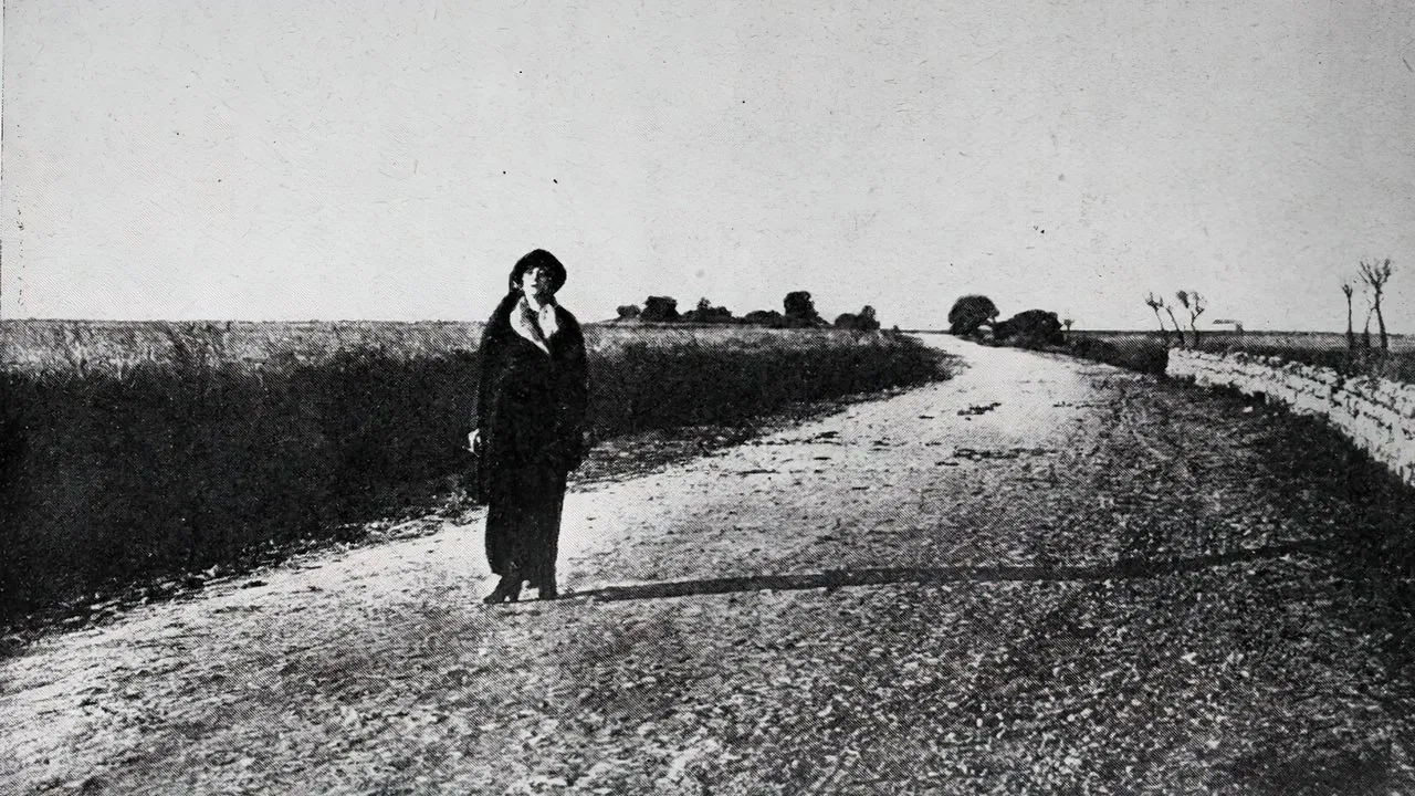 The Woman from Nowhere backdrop