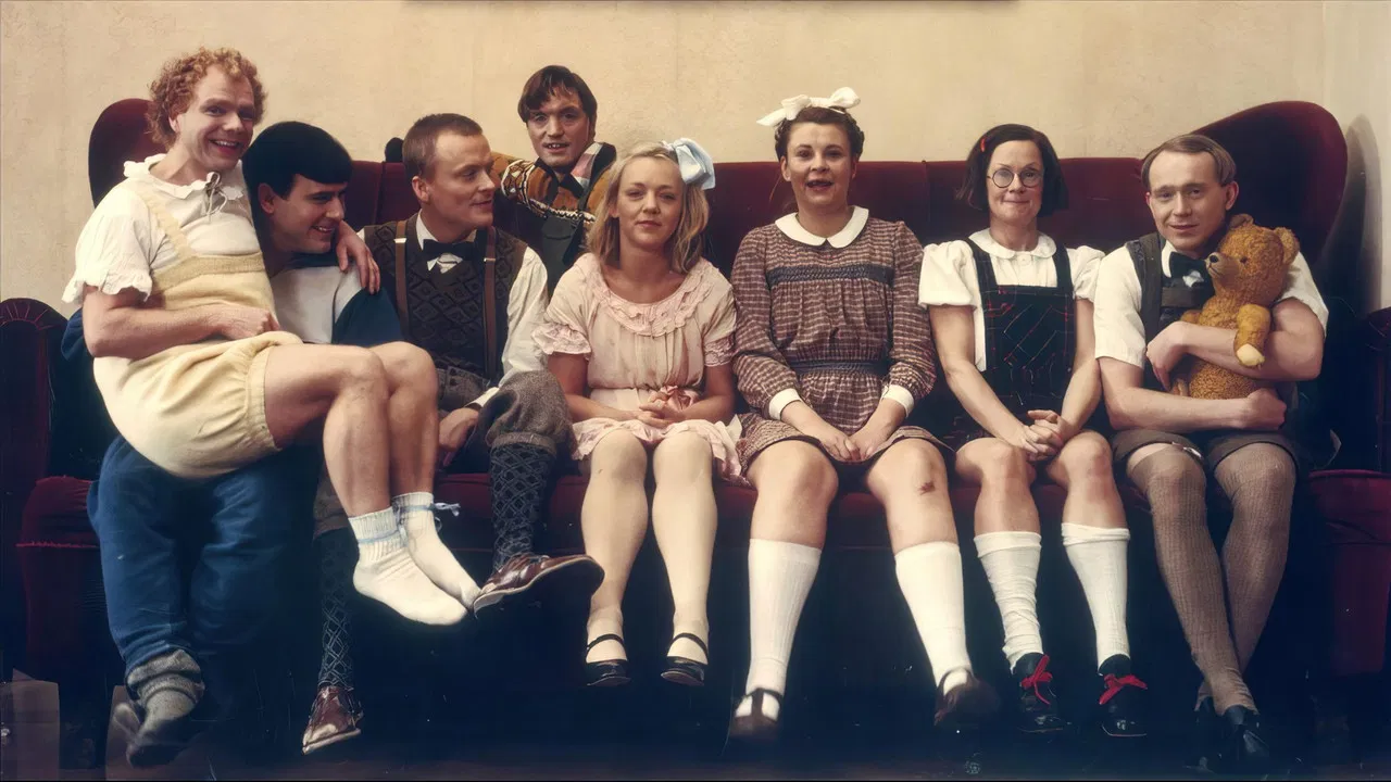 The Big Kids Party backdrop