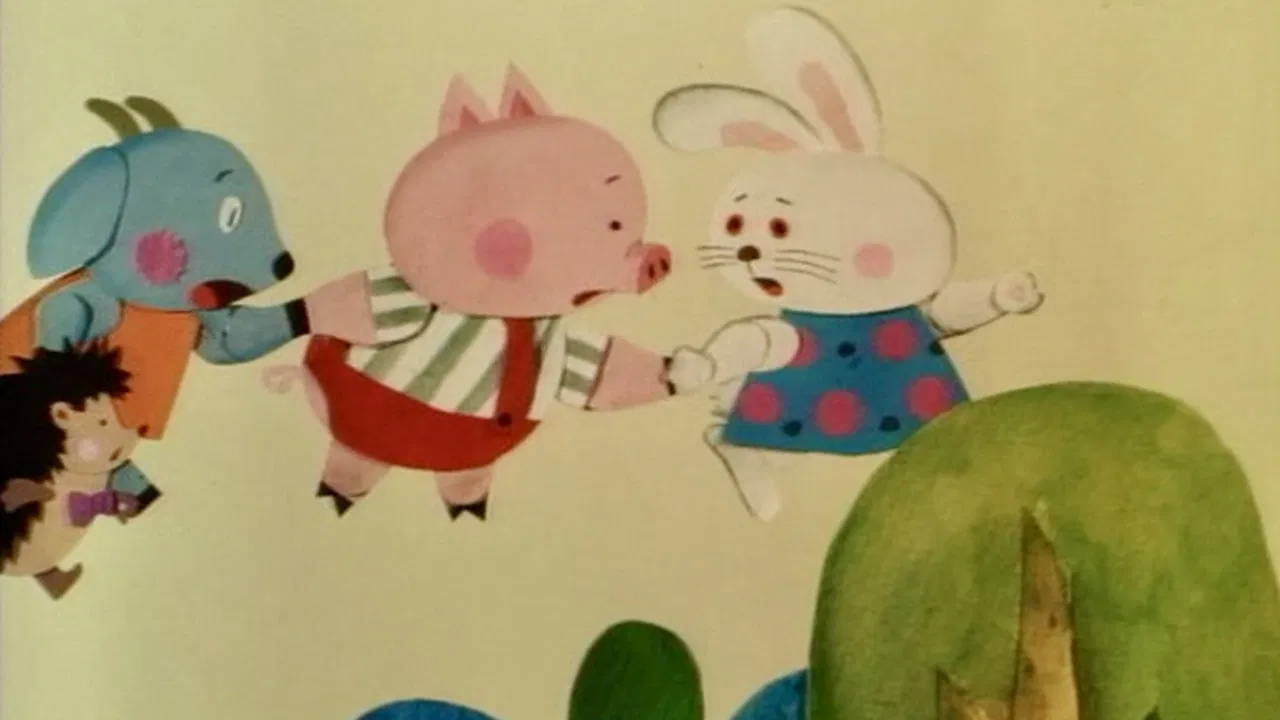 Lonely Piggy backdrop