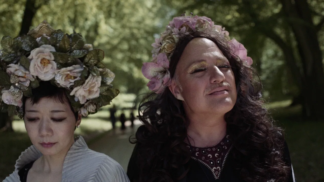 Being Eriko backdrop