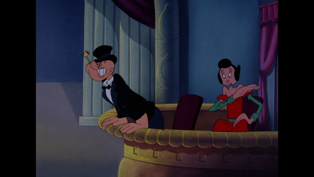 Popeye's Premiere backdrop