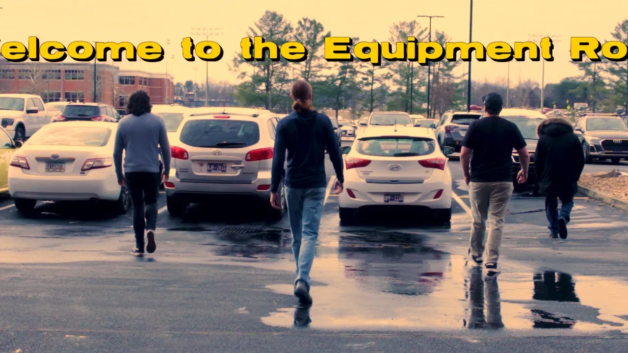 Welcome to the Equipment Room backdrop