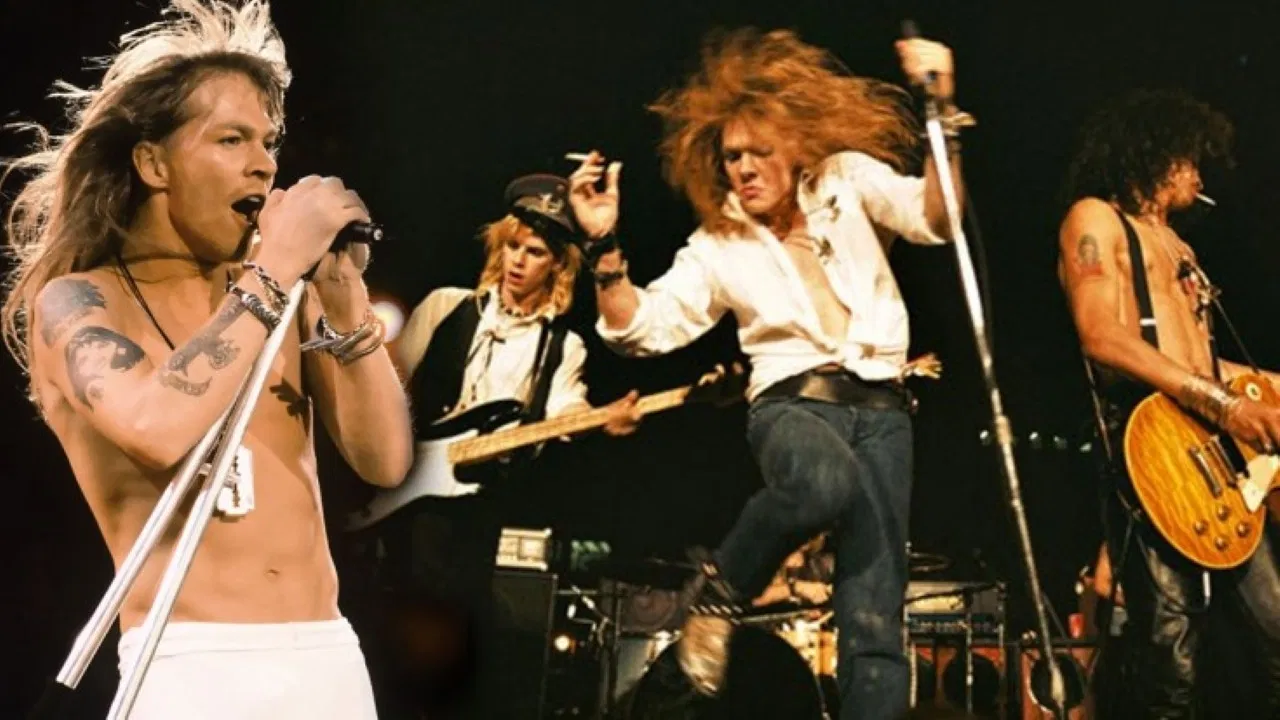 Guns N' Roses: Use Your Illusion World Tour – 1992 in Tokyo I backdrop