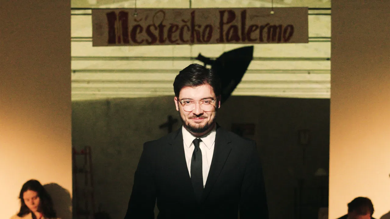 Městečko Palermo backdrop