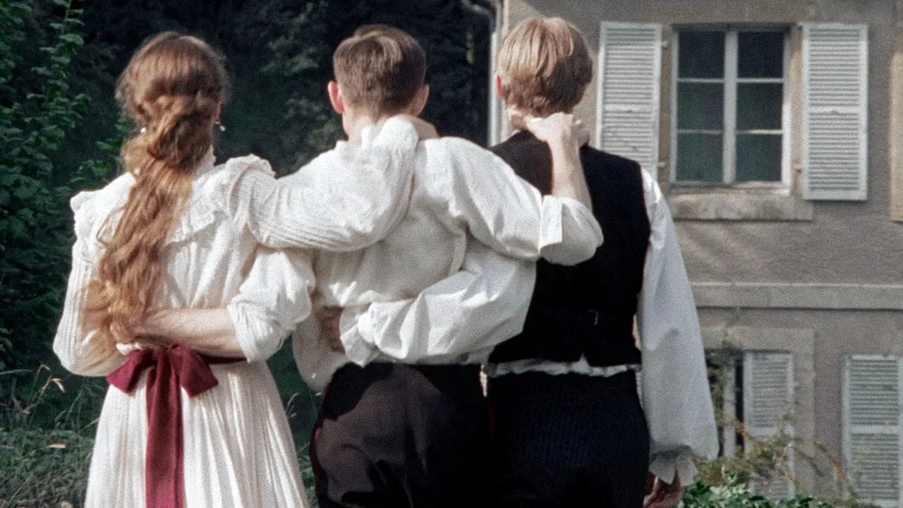 Krocketpartie backdrop