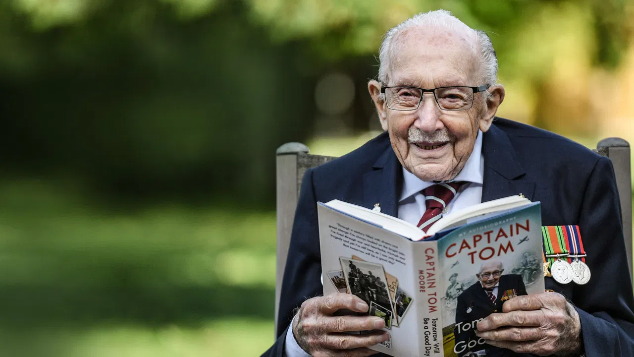 Captain Tom: Where Did the Money Go? backdrop