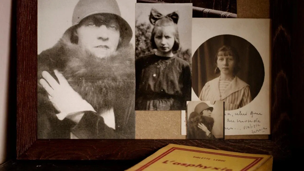 Violette Leduc, in Pursuit of Love backdrop