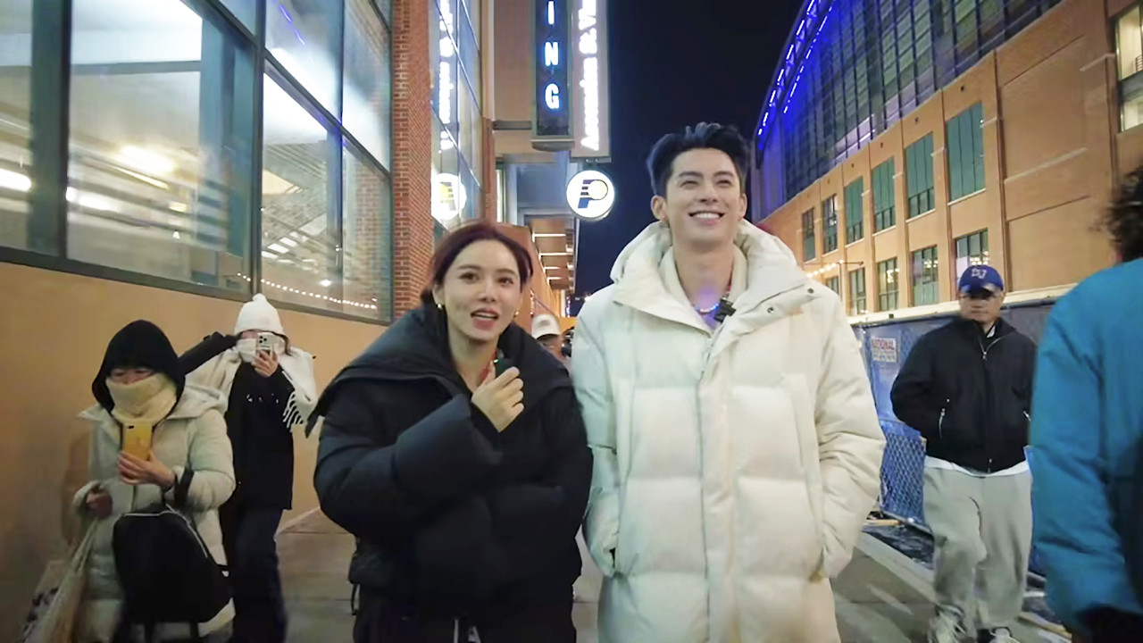 NBA All Star Dylan Wang backdrop