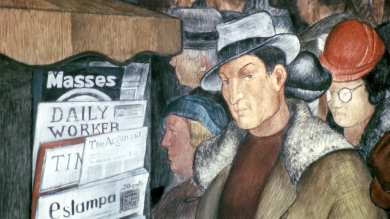 The New Deal for Artists backdrop