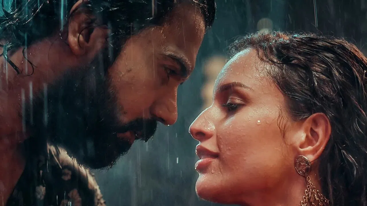 Vicky Vidya Ka Woh Wala Video backdrop