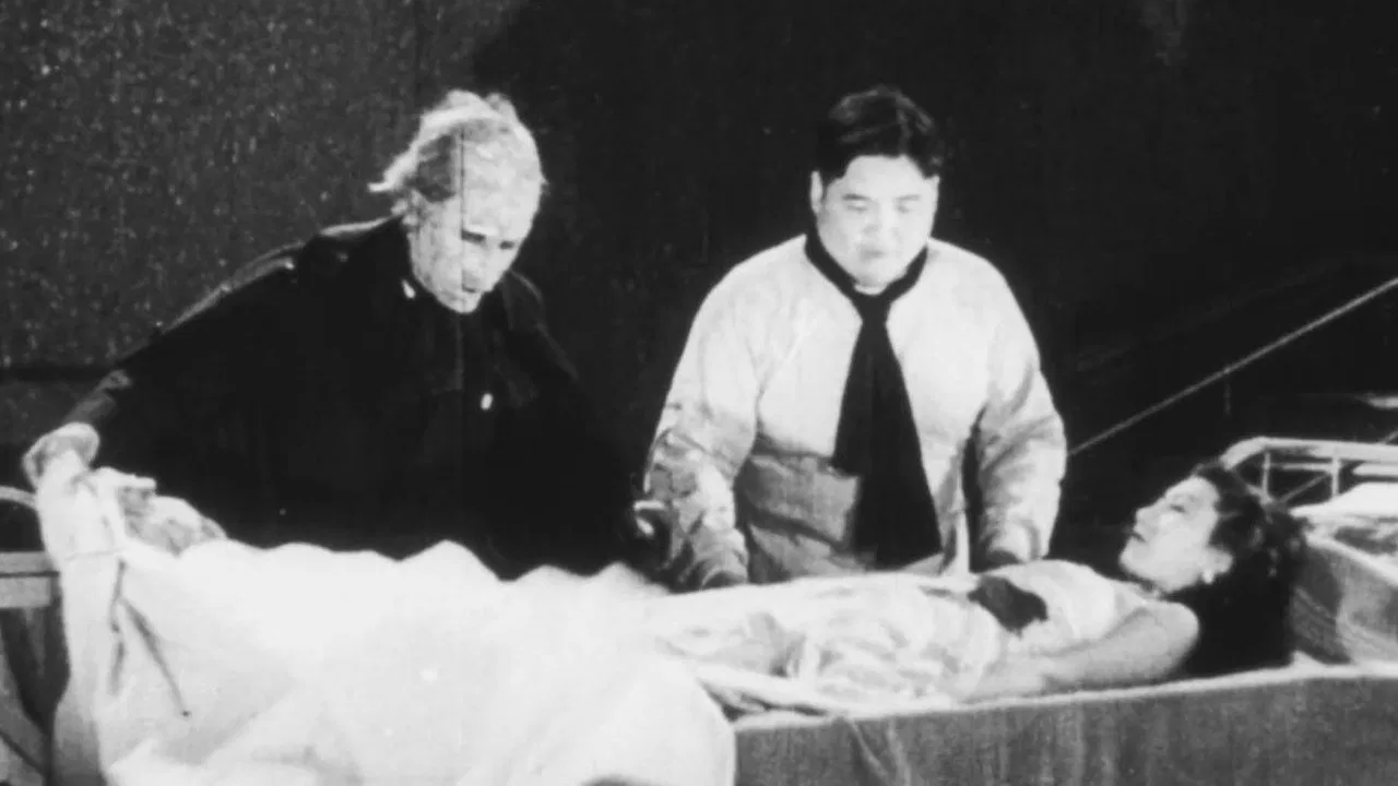 Female Zombie backdrop