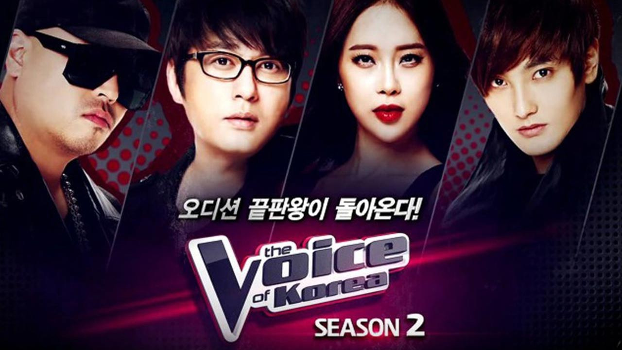 The Voice of Korea backdrop