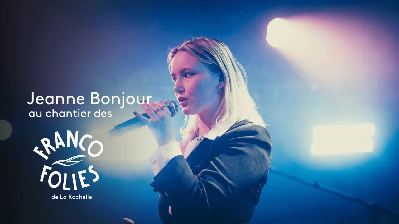 Jeanne Bonjour aux Francos backdrop