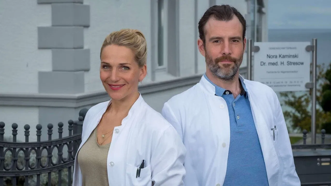 Praxis mit Meerblick backdrop