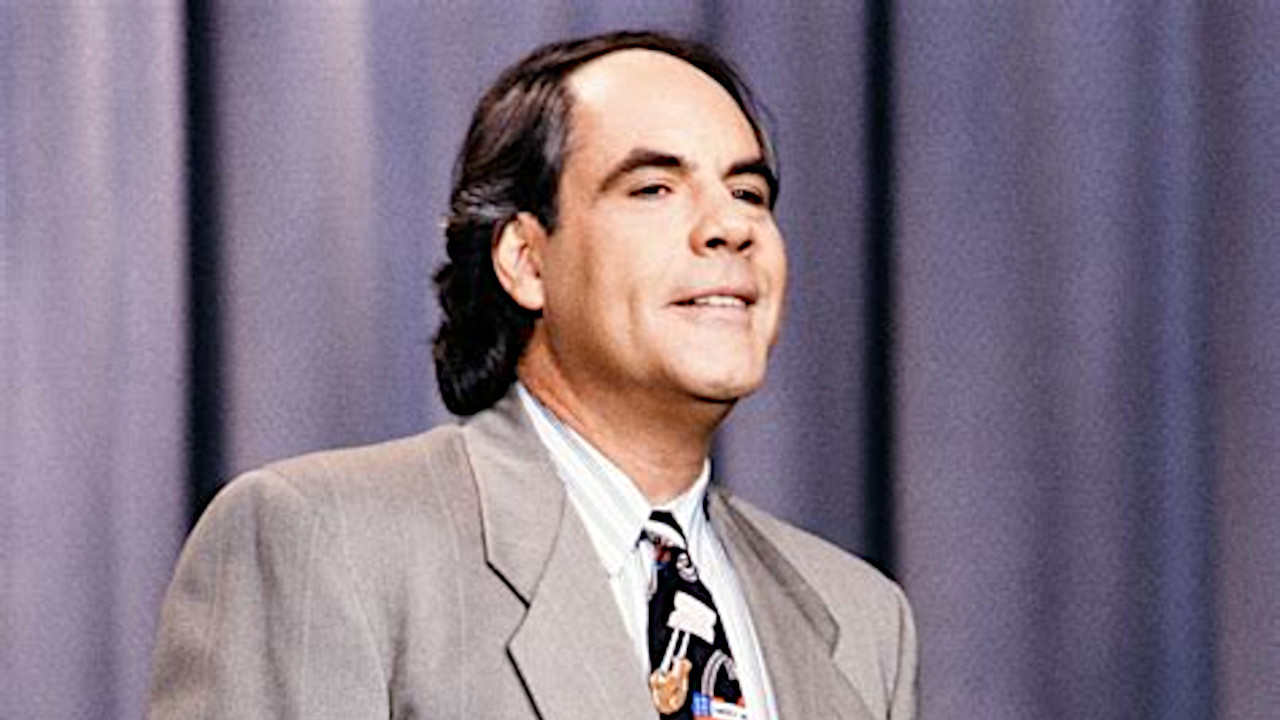 Robert Klein on Broadway backdrop