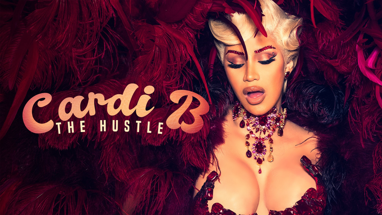 Cardi B: The Hustle backdrop