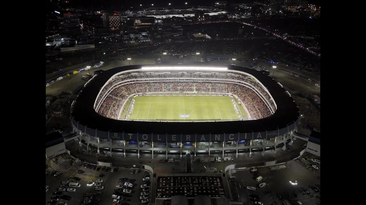 Terror en las gradas backdrop