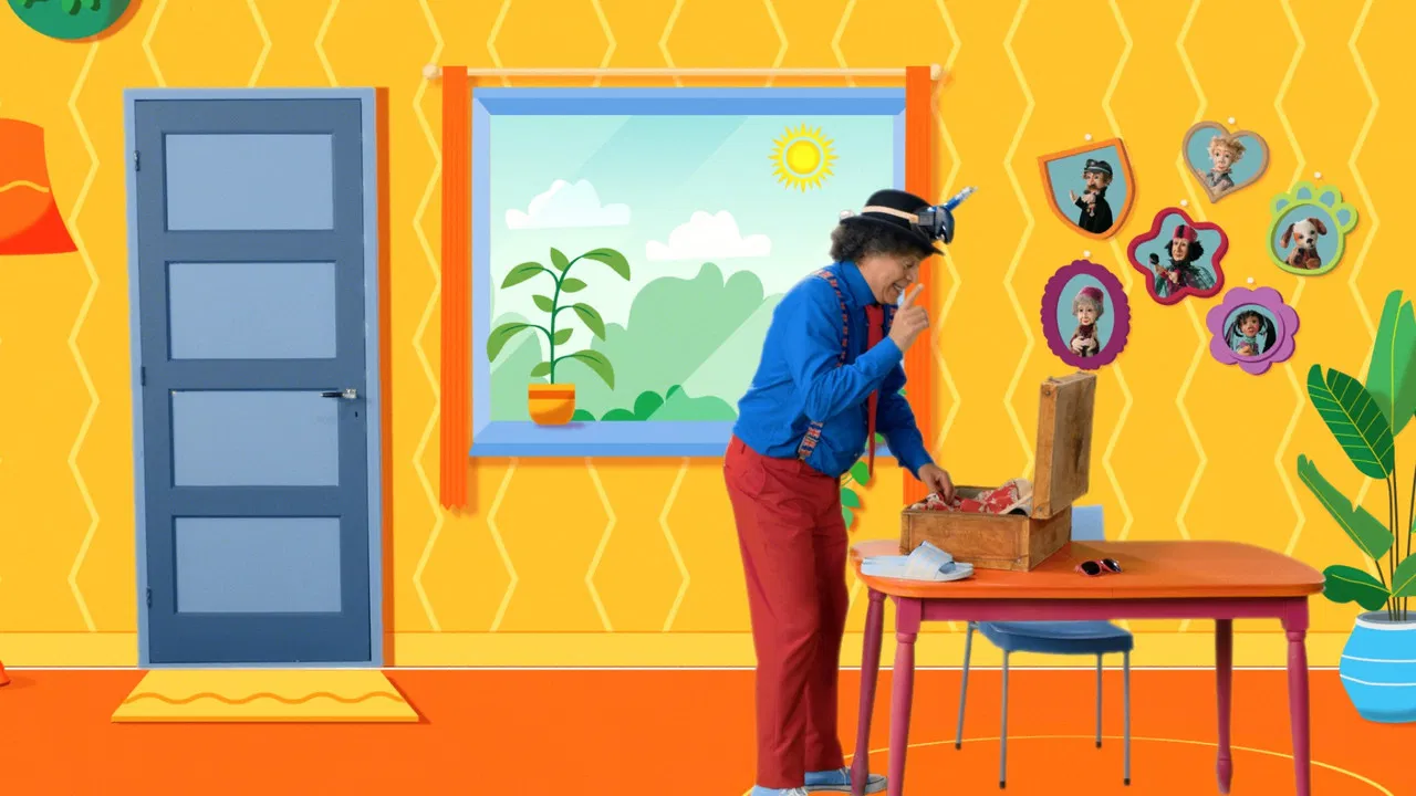 De grote poppenkast film backdrop