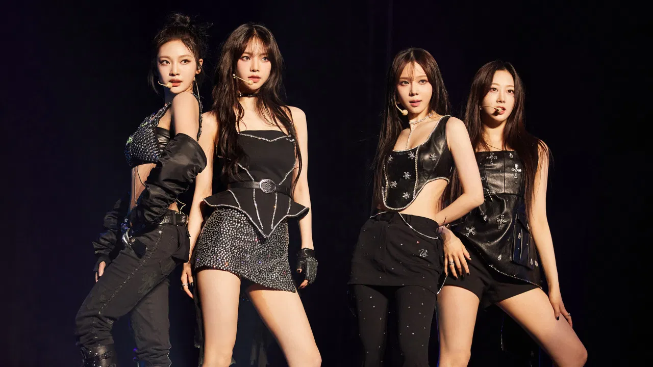 aespa LIVE TOUR 2023 'SYNK: HYPER LINE' backdrop