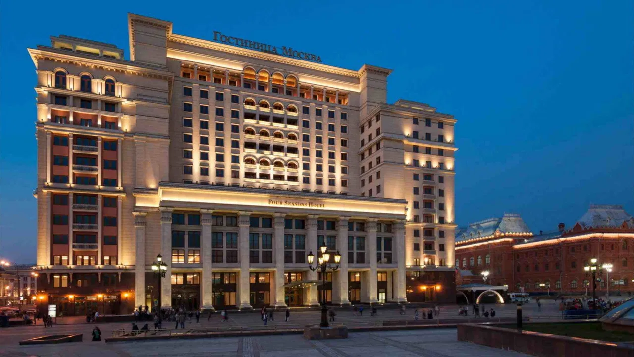 Советская Империя - Гостиница Москва backdrop