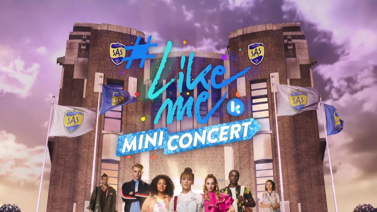 #LikeMe Mini Concert backdrop