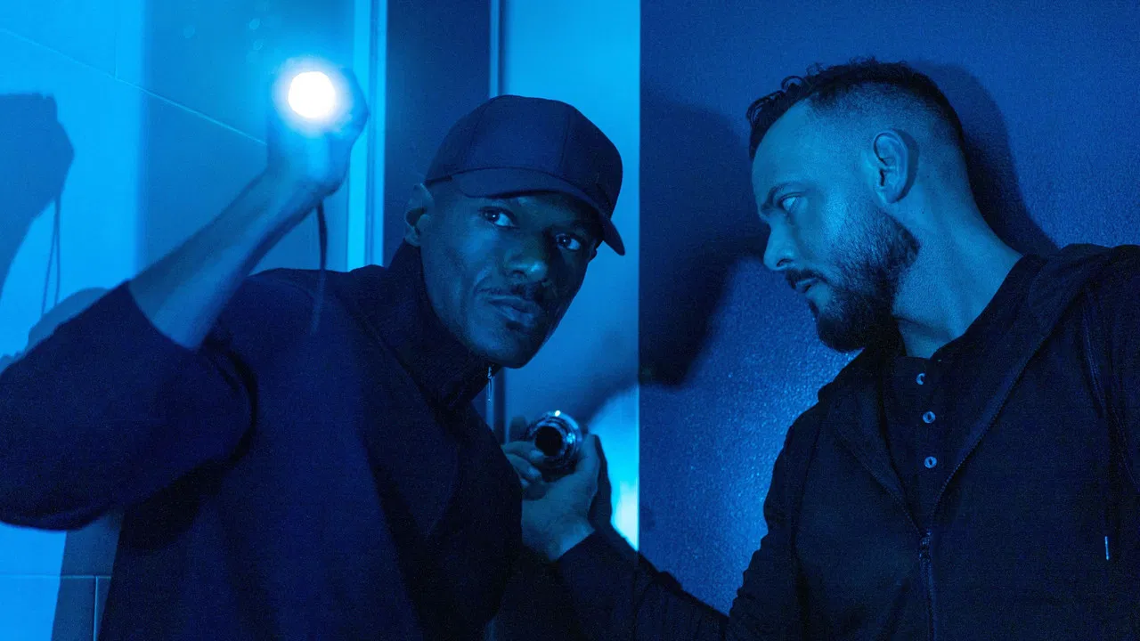 The Barcelona Job backdrop