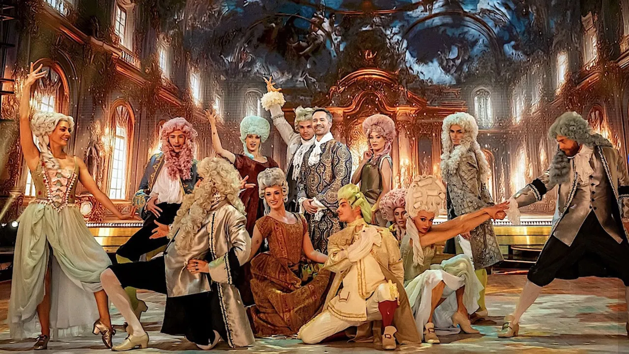 Le Roi Soleil à Versailles backdrop