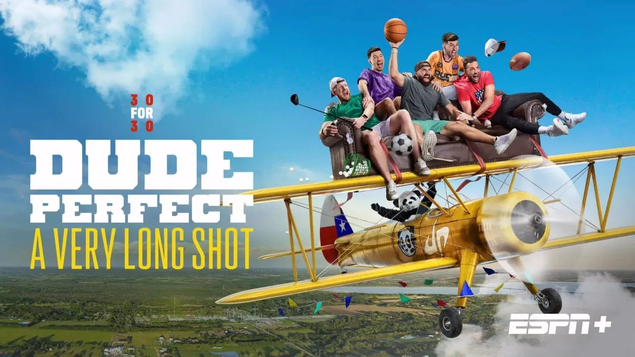 Dude Perfect: A Very Long Shot backdrop