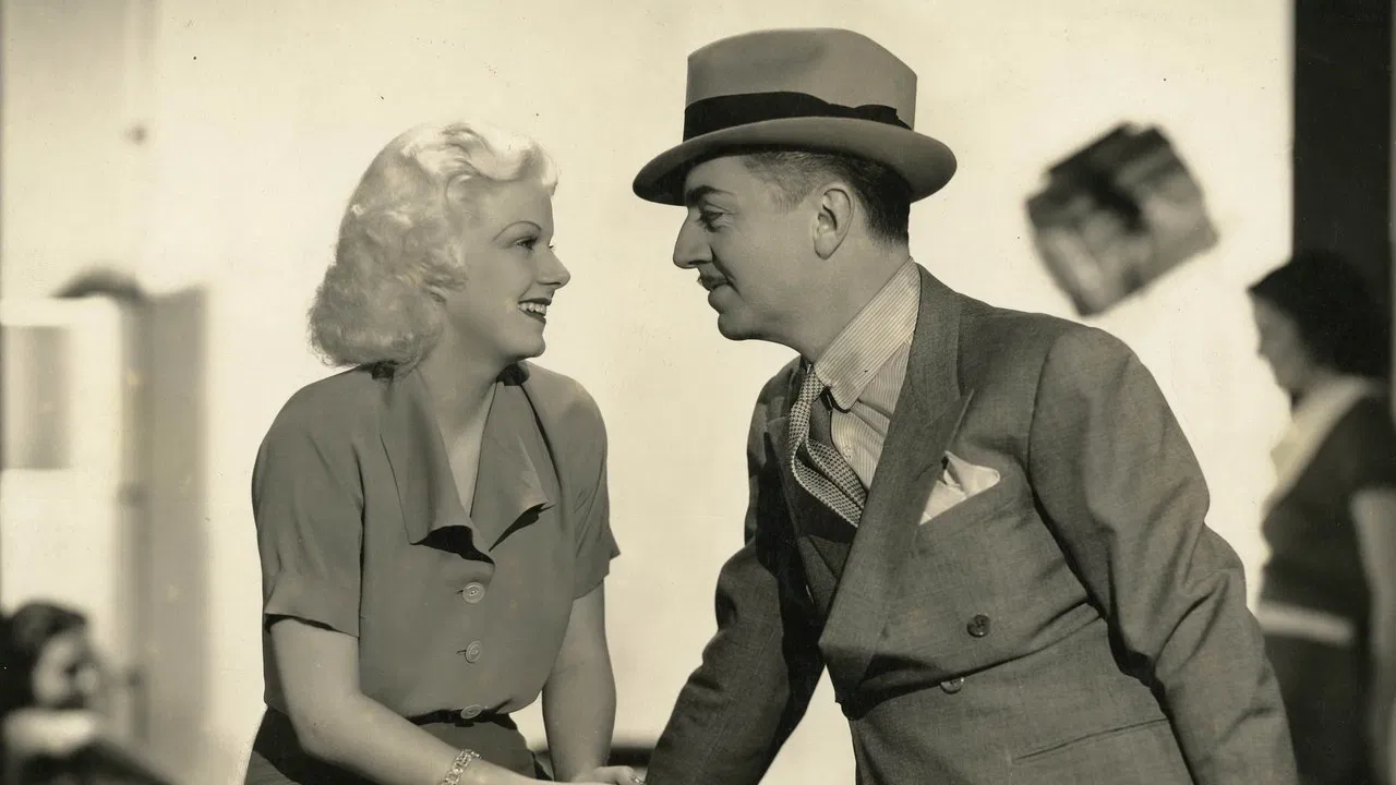 The Love Story of Jean Harlow and William Powell backdrop