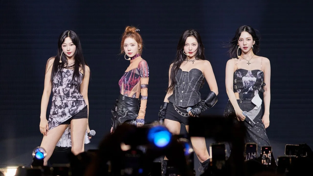 aespa LIVE TOUR 2023 ‘SYNK：HYPER LINE’ in JAPAN -Special Edition- backdrop