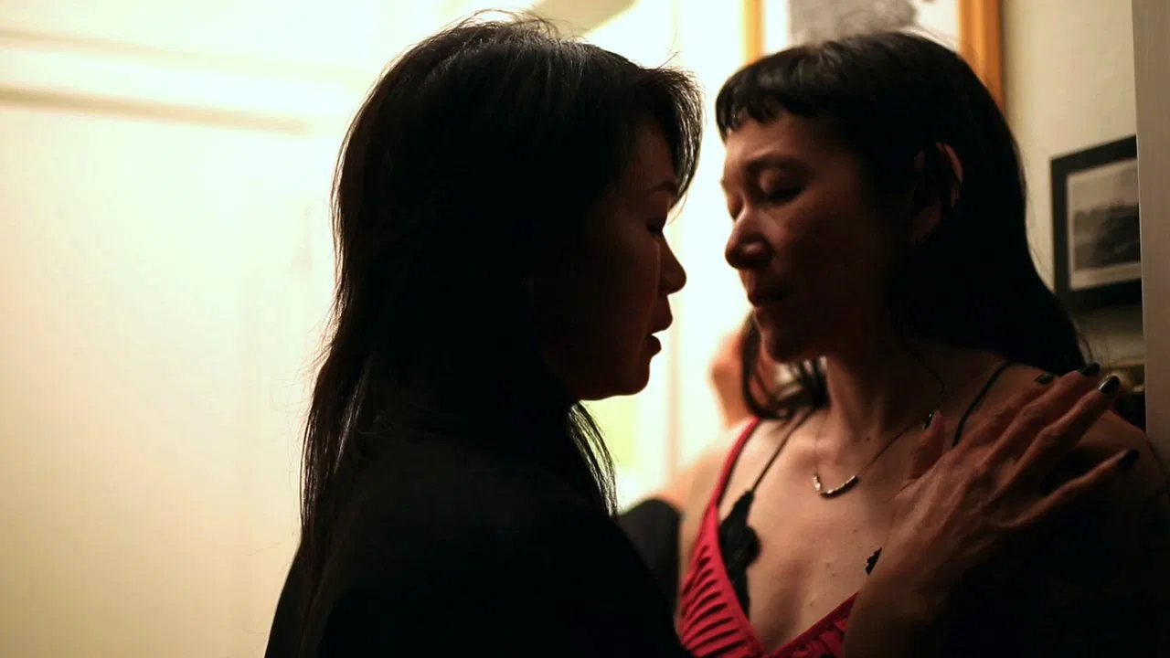 Girl in Golden Gate Park backdrop