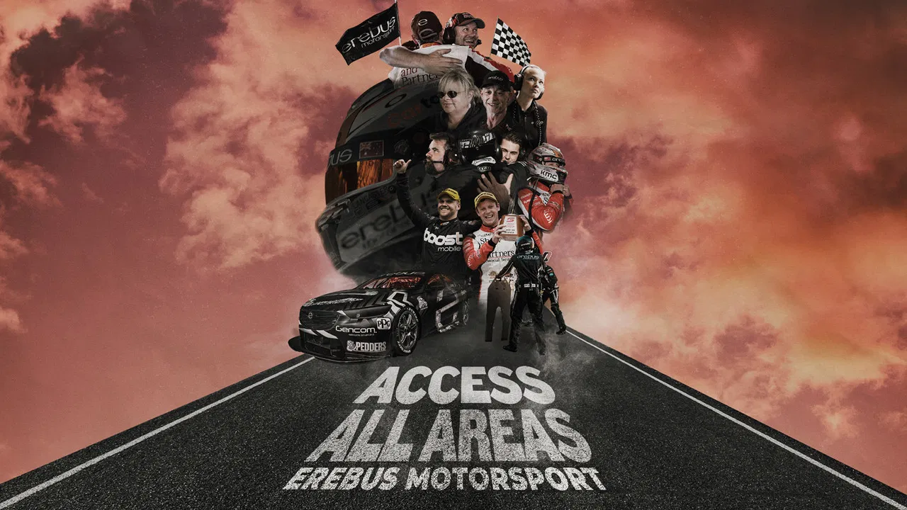 Access All Areas: Erebus Motorsport backdrop
