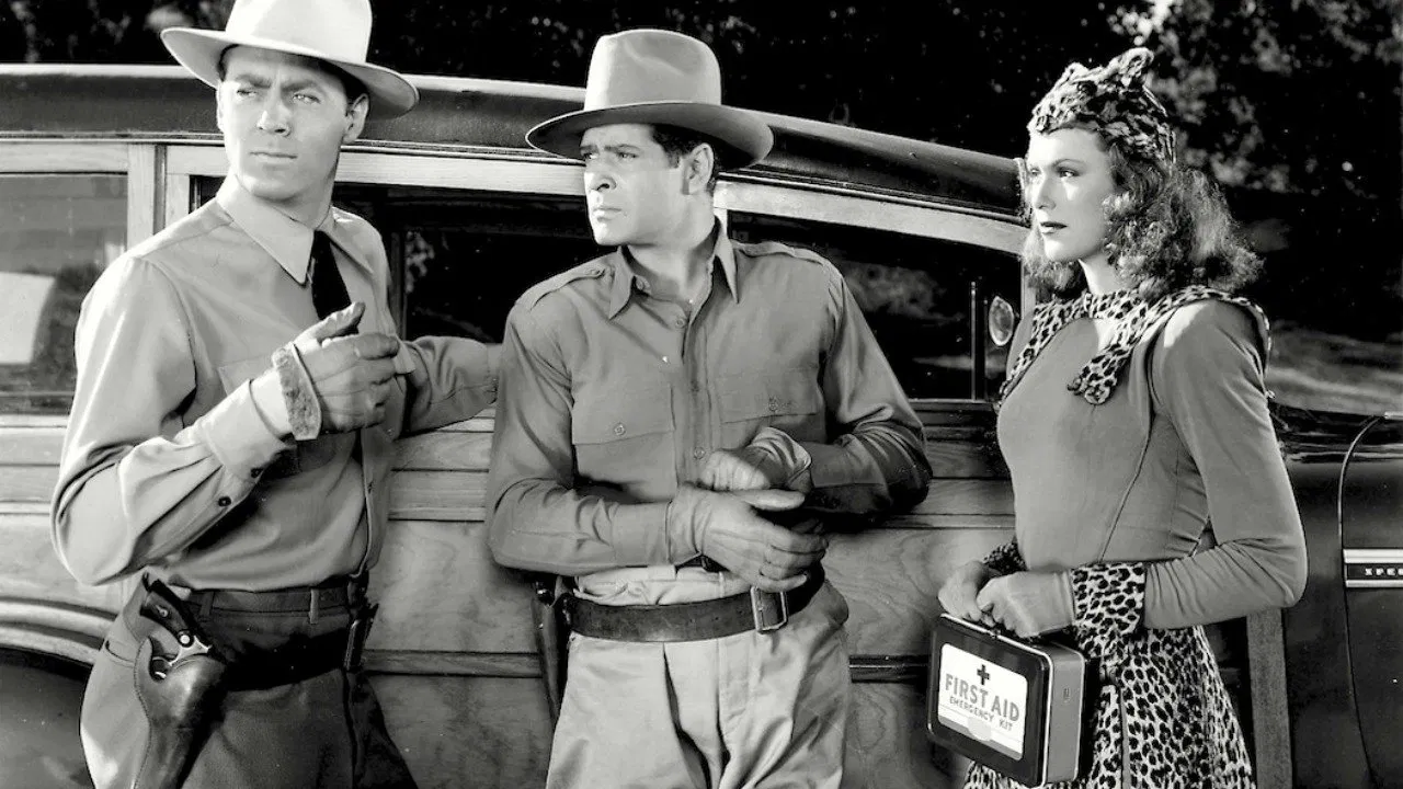 The Tiger Woman backdrop