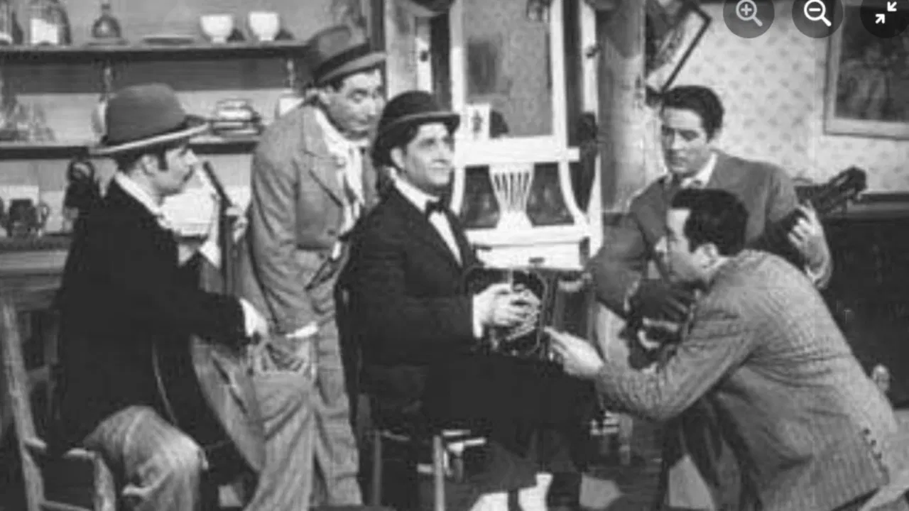 La historia del tango backdrop