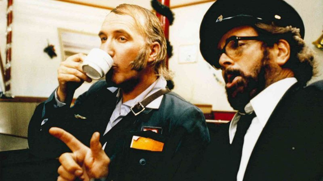 The Christmas Ferry backdrop