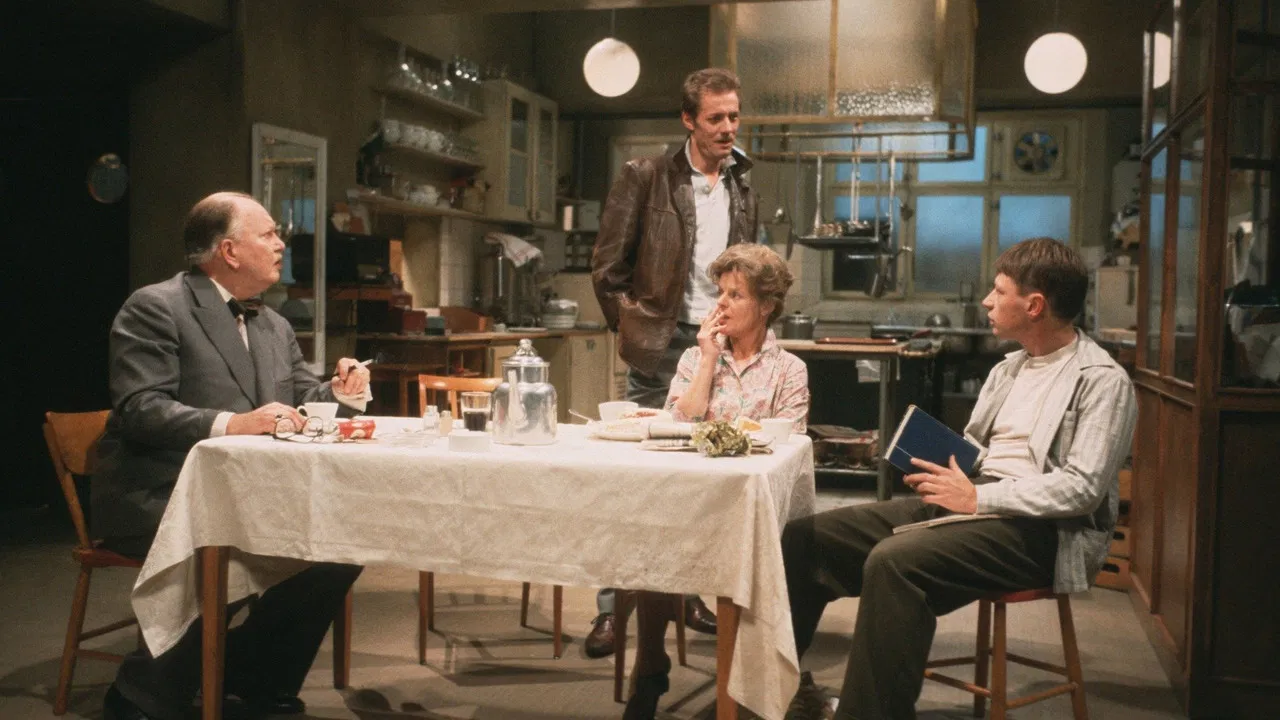 Natten är dagens mor backdrop