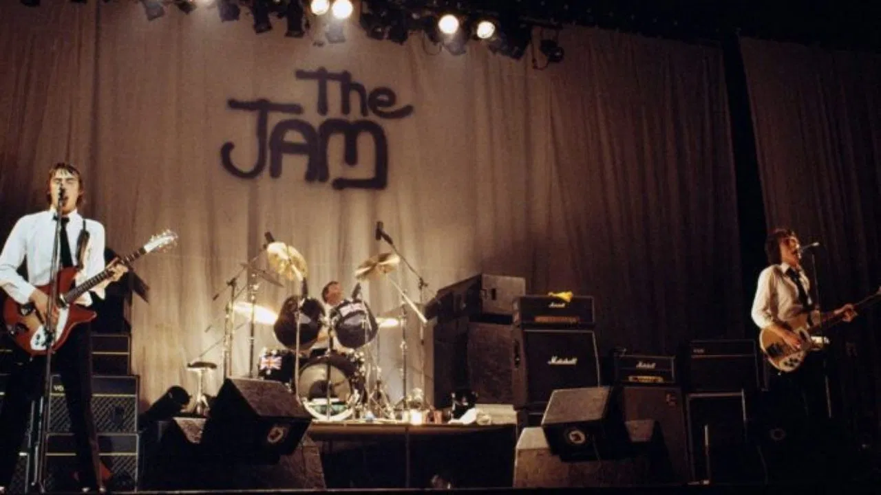 The Jam - Live At Bingley Hall, Birmingham, England 1982 backdrop