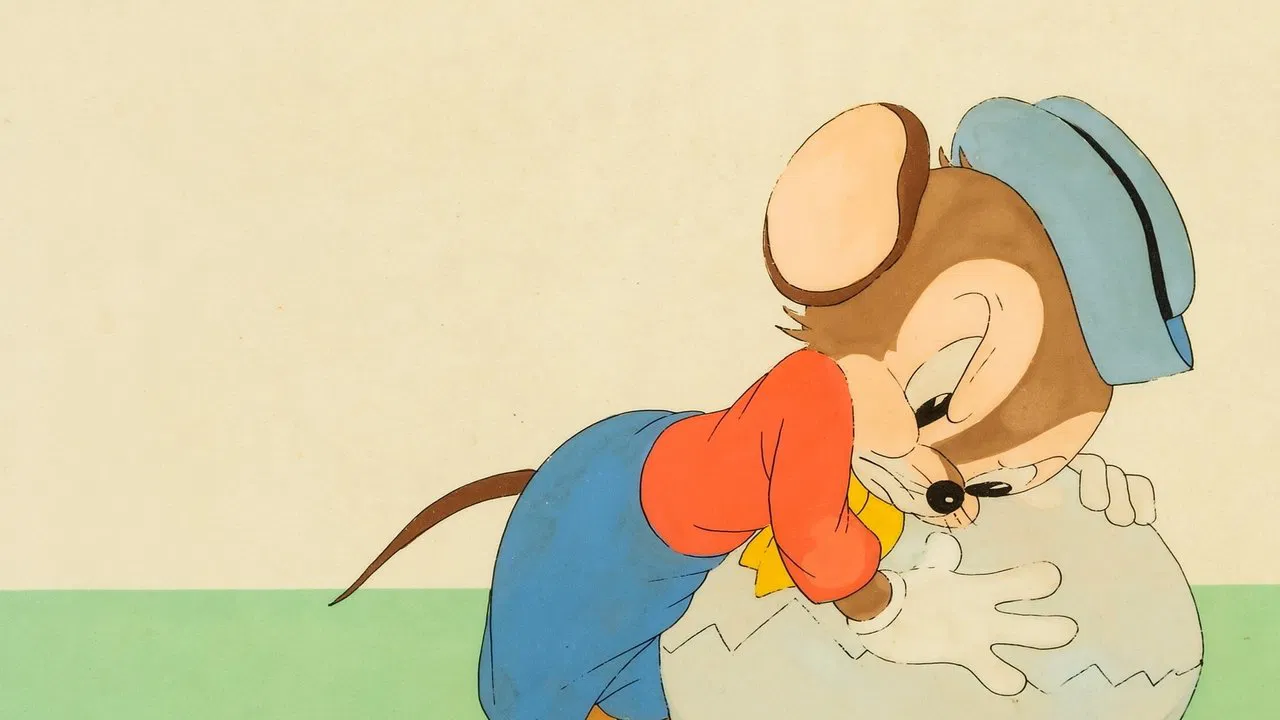 The Egg Collector backdrop