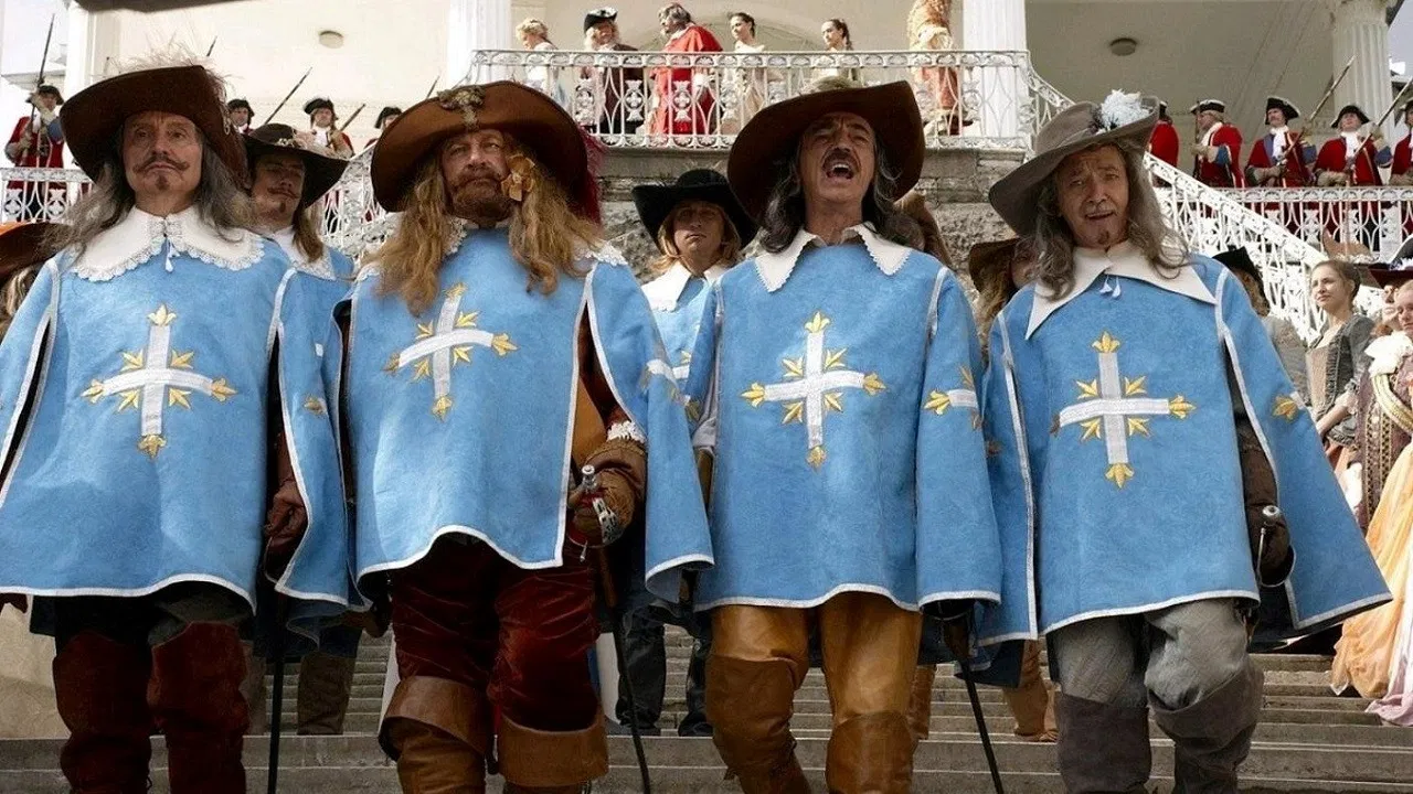 Musketeers Twenty Years Later backdrop