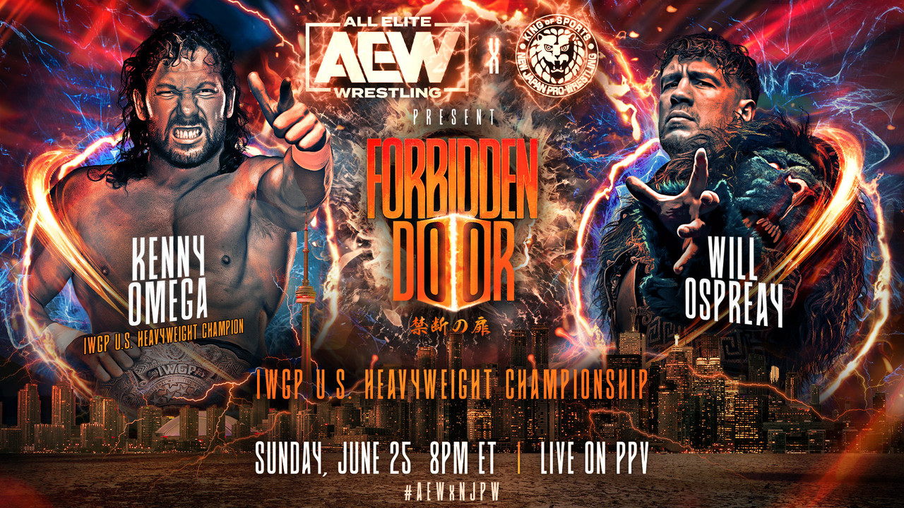 AEW x NJPW Present Forbidden Door 2023 backdrop