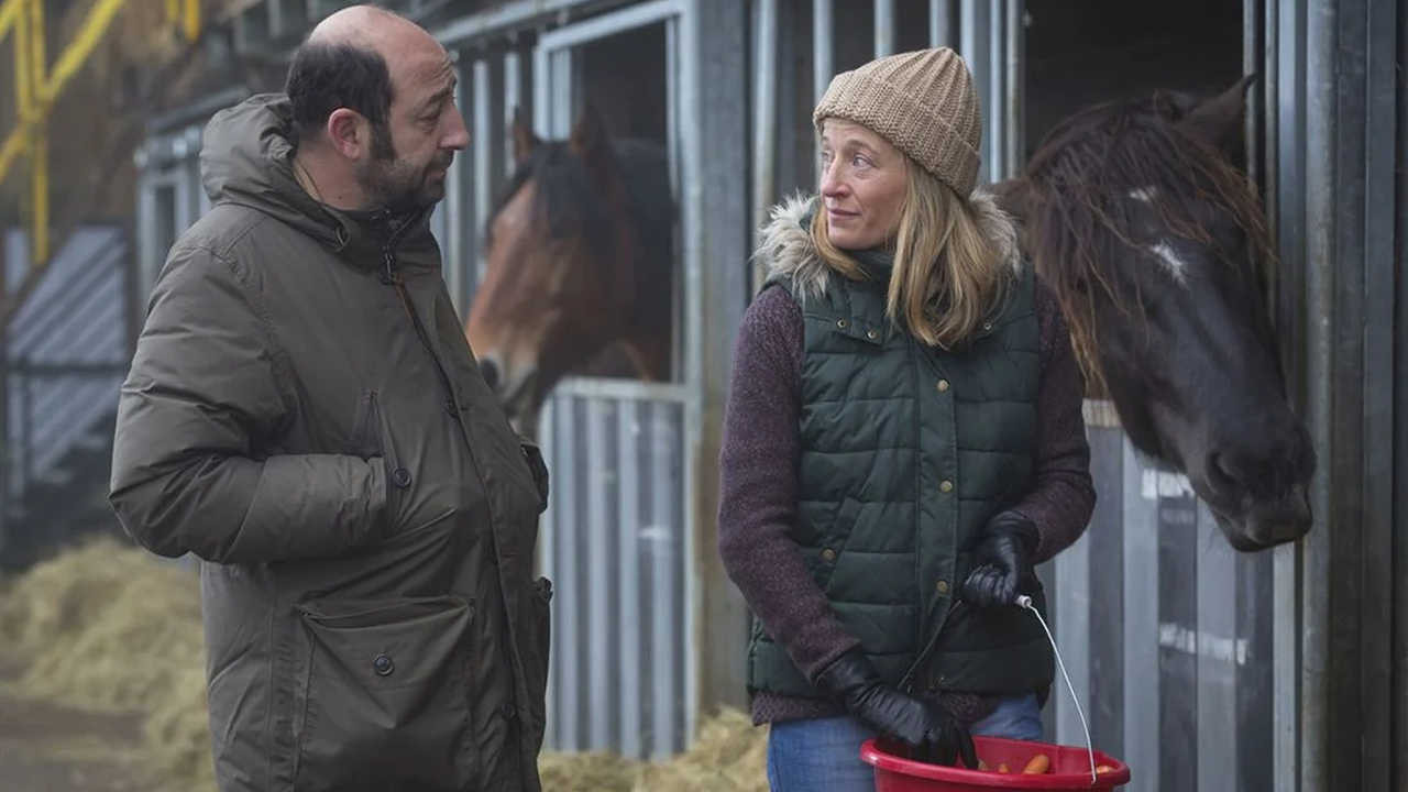 Disappeared in Winter backdrop