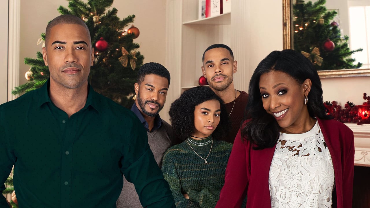 A Chestnut Family Christmas backdrop