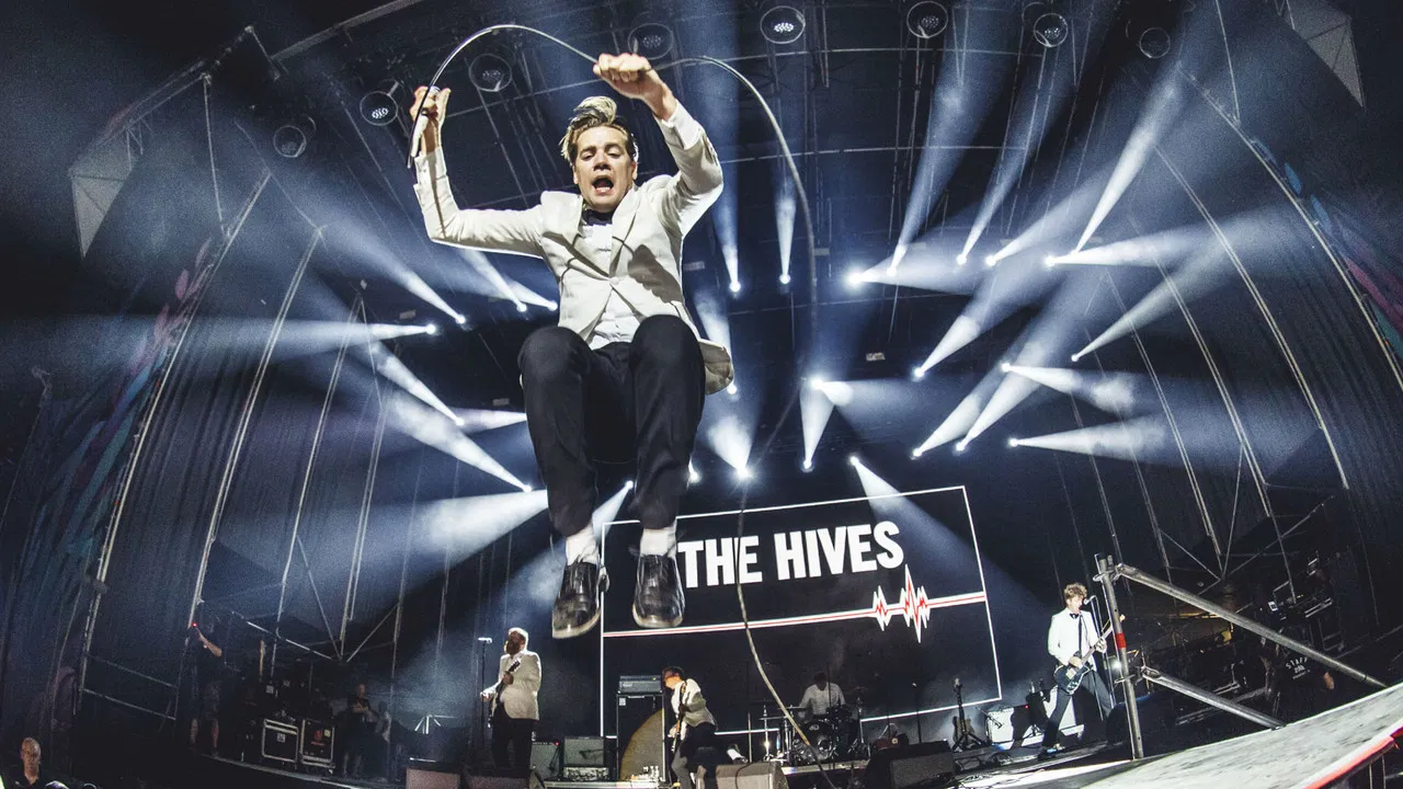 The Hives: Tick Tick Boom! backdrop
