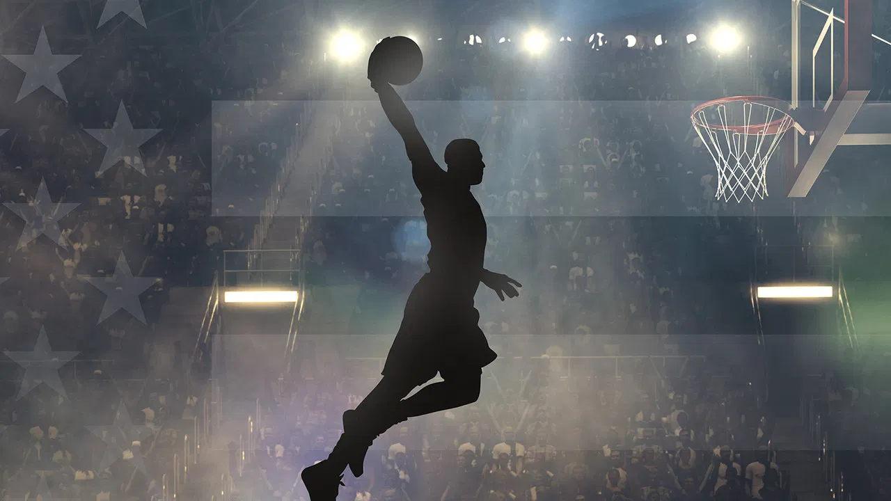 Shut Up and Dribble backdrop