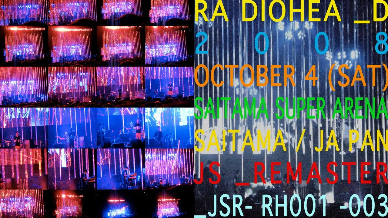 Radiohead: Saitama Super Arena 2008 backdrop