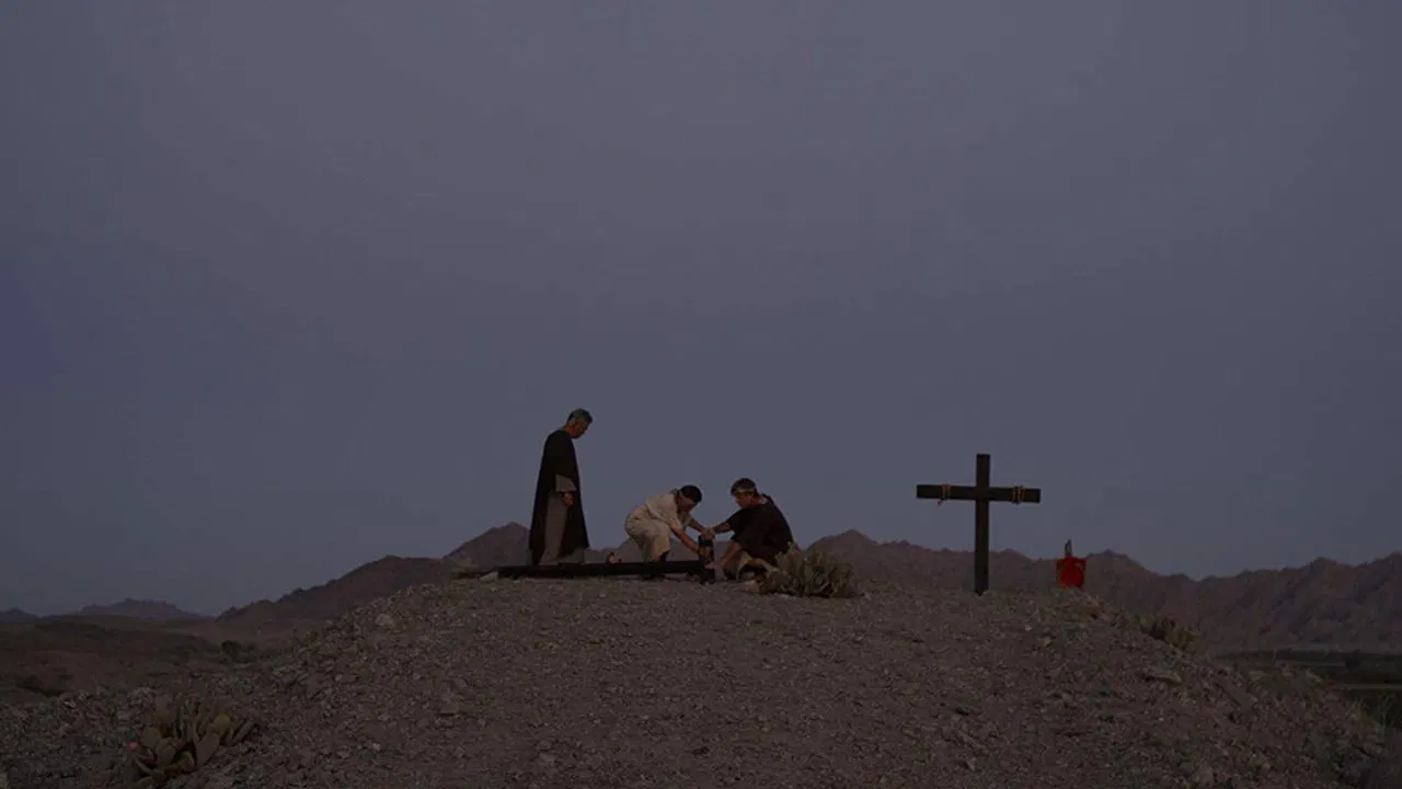 The Christ Slayer backdrop