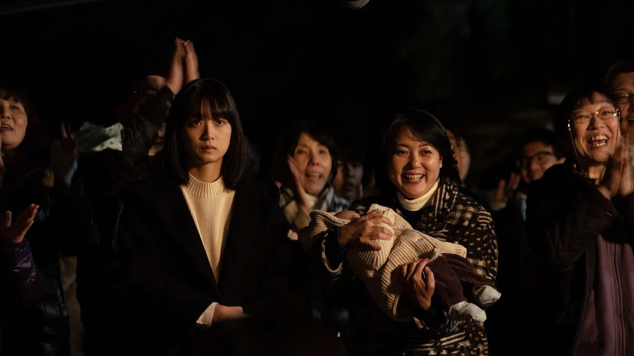 Welcome to the Village backdrop