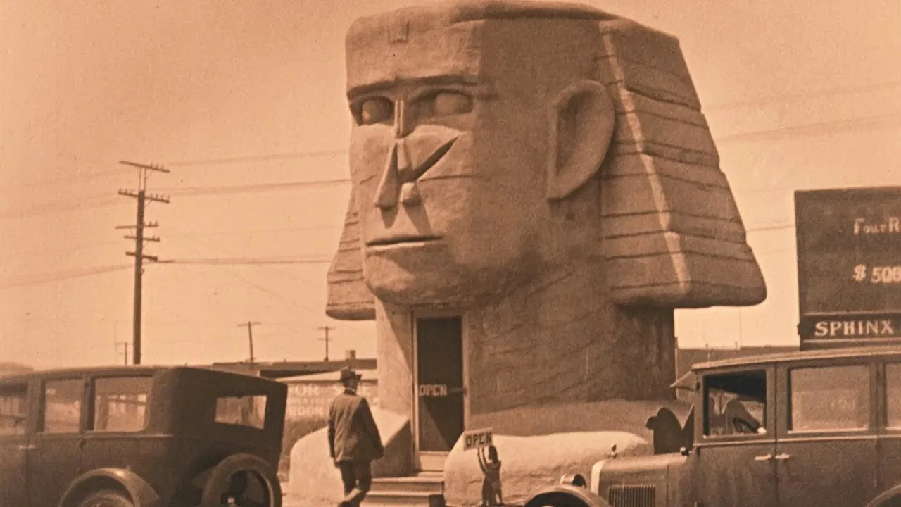 Hollywood the Unusual backdrop