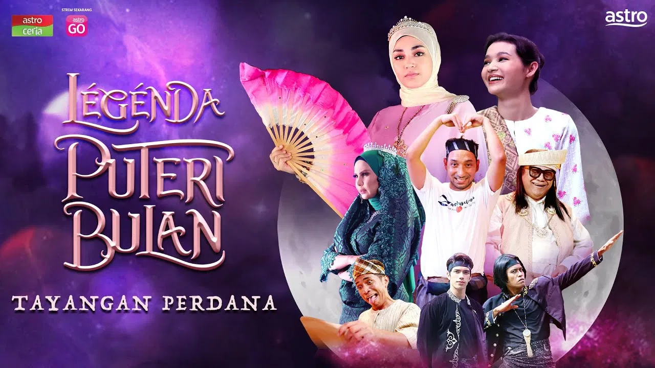 Legenda Puteri Bulan backdrop