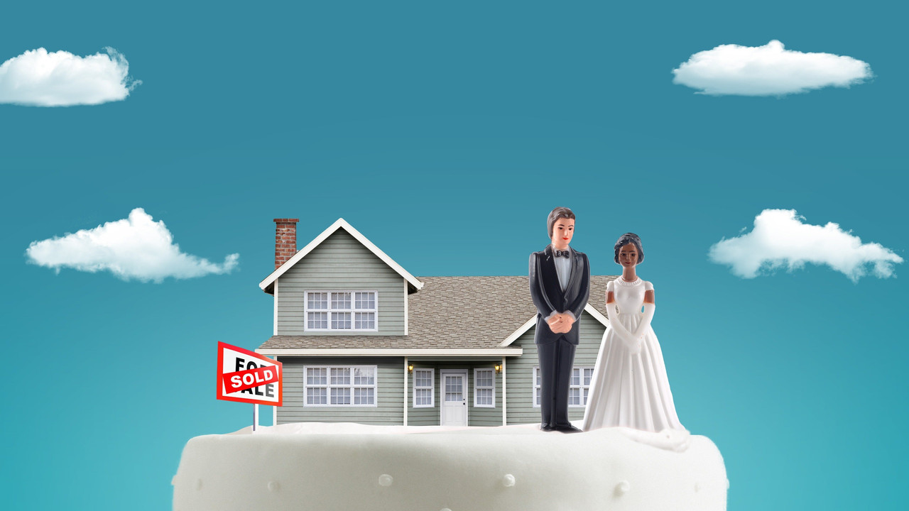 The House My Wedding Bought backdrop